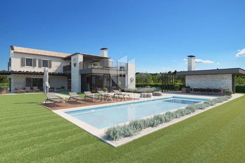 Location: Istarska županija, Poreč, Poreč. Porec, surroundings, luxury villa under construction Only 15 km away from the city of Porec and beautiful beaches is this luxury house under construction. This luxury villa that takes your breath away with a...