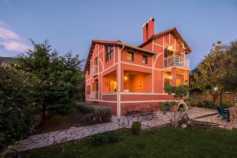 Magnificent Seafront Villa is an exquisite property located on the South West coast of Corfu Fabulous 4 bedroom seafront Villa with its elevated position sits above a beautiful sandy beach offering direct and private access via wooden stairs to a won...