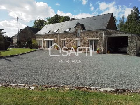 Située en campagne proche de Soudan (44110), cette propriété offre un cadre paisible et verdoyant, idéal pour les amateurs de nature à la recherche d'intimité. Avec un parc clos de plus de 8000 m² parfaitement entretenu, elle se distingue par ses vas...