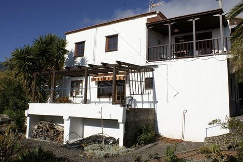 Rustig vakantieappartement van 80 m² aan de zonnige westkant van La Palma, uitzicht op zee.