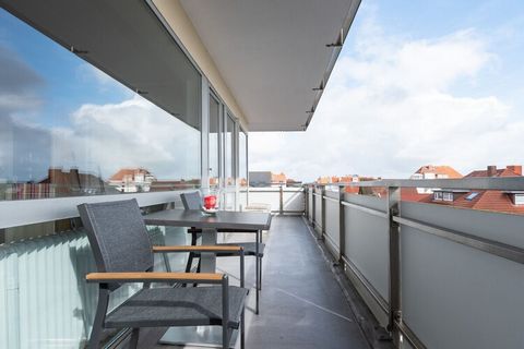 Appartement lumineux et moderne, en plein centre-ville, avec une vue magnifique sur tout Wangerooge.