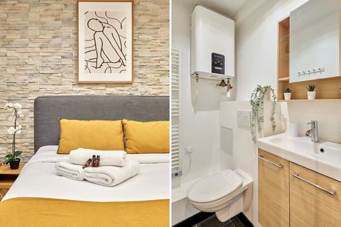 Welcome to our charming studio, extremely well-located in the heart of the famous Le Marais district, halfway between Place des Vosges and the Picasso Museum. You'll be just steps from Rue de Bretagne, known for its restaurants, cafés, shops, and the...