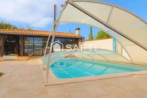 Maison d’Architecte-Design Rare-Piscine-Grand Jardin-10 min de Toulouse