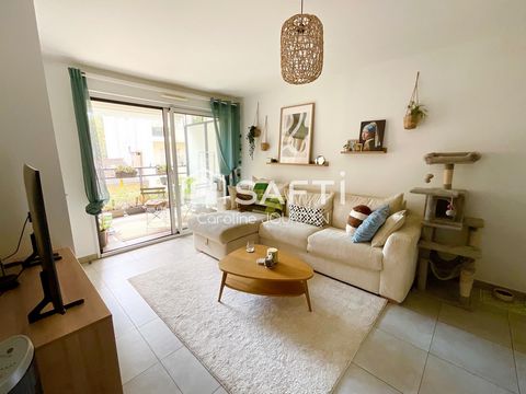 Spacieux et élégant 2 pièces avec large balcon - résidence de 2019 dans le quartier Riquier - TNL