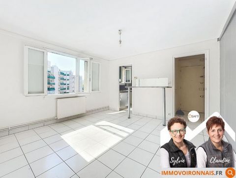 À vendre à Grenoble – Appartement loué, traversant 3 pièces, 45 m²
