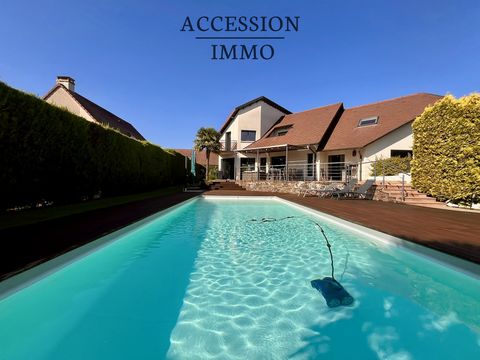 # Nouveauté # ACCESSION IMMO vous propose en exclusivité : UNE VISITE VIRTUELLE EST DISPONIBLE SUR DEMANDE. Maison Individuelle T6 VAROIS-ET-CHAIGNOT de 195 m2 dans quartier Résidentiel - avec beaucoup de charme comprenant un salon séjour + une cuisi...