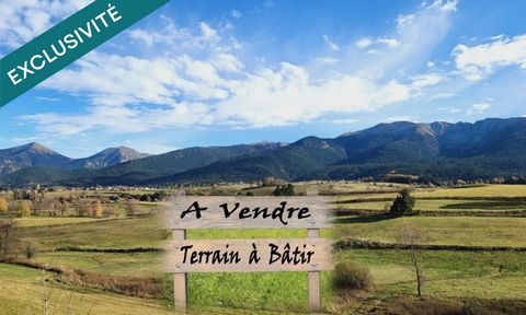 Terrain à bâtir au pied des pistes avec belle vue
