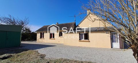 Maison à rénover de 98m² au sol garage et terrain