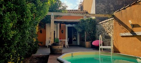 Véritable maison vigneronne avec jardin et piscine!