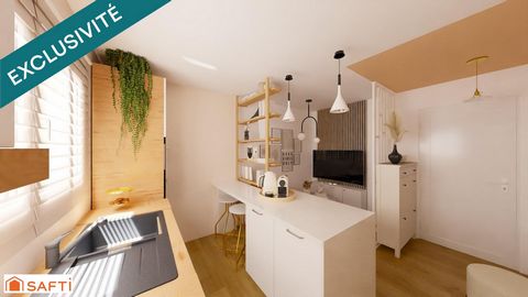 Appartement 2 pièces avec stationnement proche frontière !