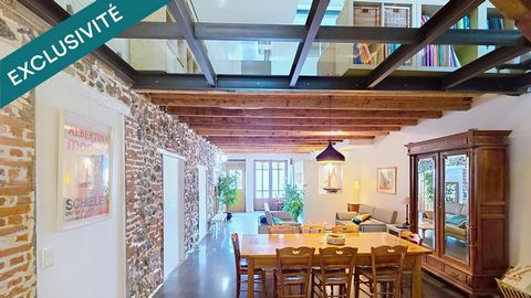 Maison d'exception alliant le cachet de l'ancien et style contemporain