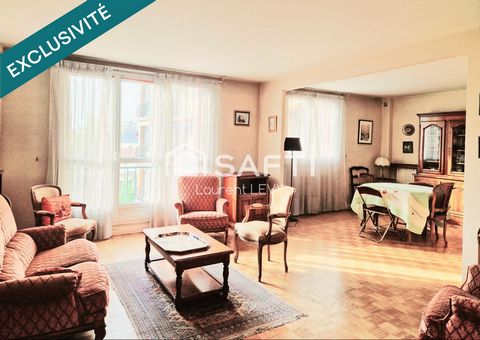 3/4 p (2 ou 3 chambres), traversant, beau potentiel, cave