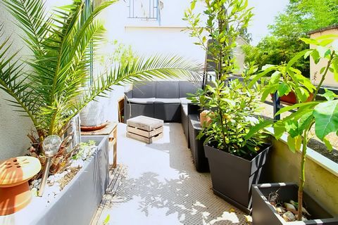 Centre ville, 3ch, avec terrasse sans vis-à-vis