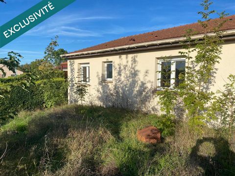 Pavillon a finir, avec garage , jardin,