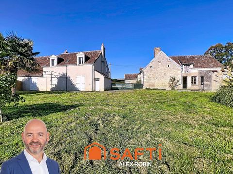 Maison + grange + cave + garage – volumes rares à transformer