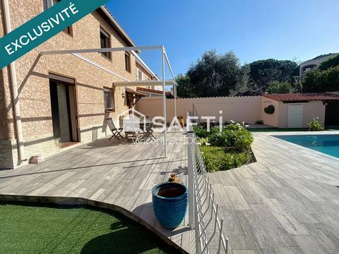 Maison avec piscine et Grand garage