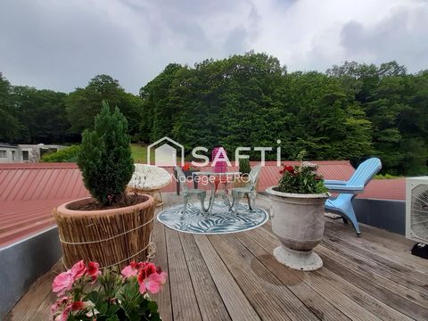 Lot de 5 appartements, atelier, terrasses.