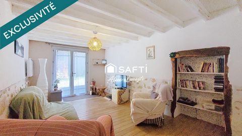 Maison de village mitoyenne avec jardin