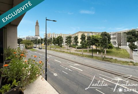 T4 lumineux avec balcon à 2 pas de la plage.