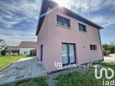 iad France - Carole Klups offers: L'Harmonie Parfait in Neuwiller – At the gates of Basel, in a peaceful environment surrounded by greenery, this recently built contemporary house offers you an ideal living environment. Located only 5 minutes from Al...