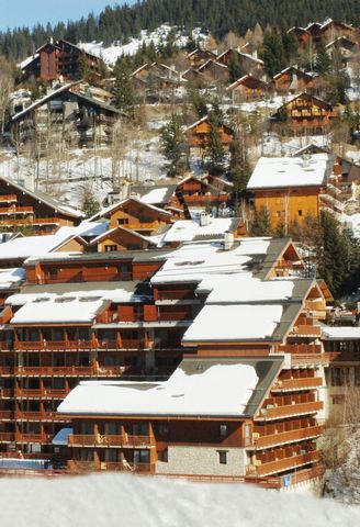 Located in the center of the ski station, a stone's throw from the shops. Traditional architecture with wood, stone and lauze.The 