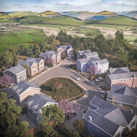 Experience the perfect blend of luxury and sustainability in the stunning five-bedroom, three-bathroom Carnedd executive home located in the heart of the idyllic Ceredigion countryside. This contemporary home has been constructed with the finest loca...