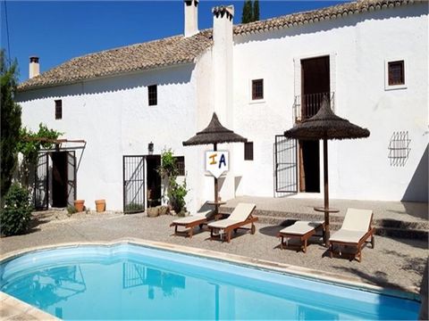 This spacious 299m2 build renovated, 4 bedroom, 4 bathroom, countryside home with a private pool, patio and garden comes with a generous 1,198m2 plot. Situated close to the town of Rute in the province of Cordoba, Andalucia, Spain. Being sold part fu...