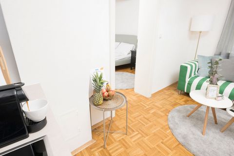 The flat has everything you need for your stay in Graz. It offers space for up to two people. After an exhausting day of sightseeing, you can fall into the cosy double bed to start the next day well rested. It would be a good idea to whip up a quick ...