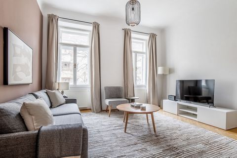 For stays longer than 1 month, we offer custom pricing. Please reach out for an exact quote! Discover the best of Vienna, with this modern apartment in a great location. It’ll be easy to simply show up and start living in this fashionably furnished a...