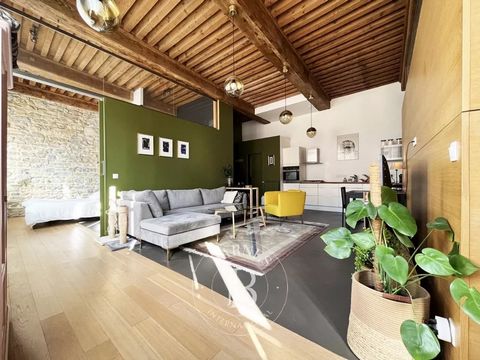 EXCLUSIVITY. Apartment renovated by an interior designer. On the fourth floor, this apartment has been decorated with top-quality materials. It is composed of Quality renovation,light and peace and quiet. View of the rooftops of Lyon and of the sky. ...