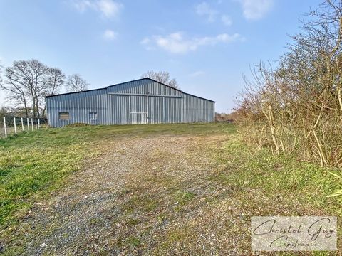 Dpt Sarthe (72), à vendre DISSAY SOUS COURCILLON Hangar agricole sur 5,5 hectares de terrain bord de Loir