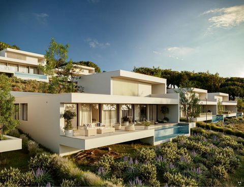 8 brand new detached single storey villas between Nazare and Sao Martinho do Porto. Each modern villa is designed to blend in the beautiful landscape preserving as much of the natural terrain, hill slope and views as possible. Project composed of 8 v...
