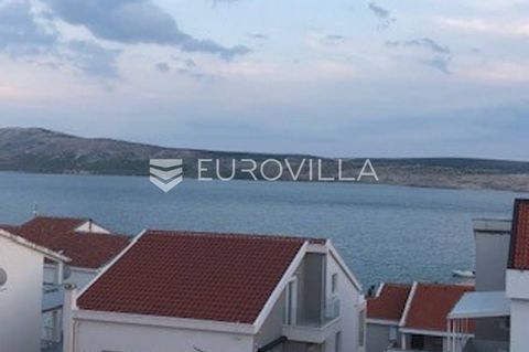 Pag, Vidalići, two-room apartment with sea view, total area 71.35 m2. The apartment consists of an entrance area, open concept kitchen, dining room and living room, bedroom, bathroom and uncovered terrace. On the gallery, there is another spacious be...