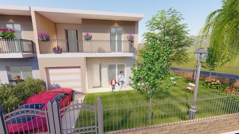 In Pagliare di Morro D'Oro we have for sale six terraced houses under construction starting from € 230,000 Are you ready to live in the house you've always dreamed of? Contact us to visit it! Each solution has a surface area of about square meters.  ...