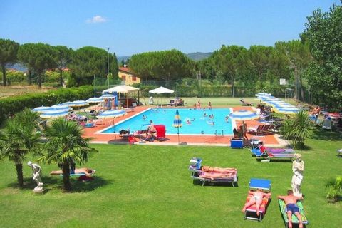 This charming mobile home on Lake Trasimeno is ideal for sun holidays with the family. The children can have fun with the football goals, in the pool or in the playground! The lake of Trasimeno, with numerous water sports facilities is a stone's thro...