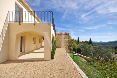 Minutes walk to the village, exceptional quality and attention to detail throughout. Abundant terraces, panoramic views and huge garden stocked with olive and fruit trees, a swimming pool, source and pond. 2-storey stone bastidon originally built in ...