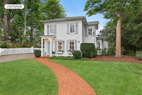 Step into casual charm at 178 South Country Road, nestled in the heart of Bellport's coveted historic village. This impeccably restored 1882 Greek Revival home on .21 acres offers 2,766 sf of comfortable, cozy and stylish living space across two leve...