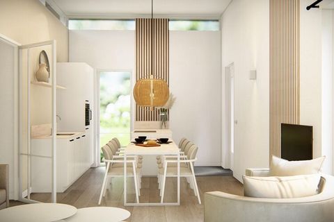 Everything about this house exudes peace and space. The smaller sister of the Steenpartrijs makes optimal use of its space, making it easy for six people to recreate. Three bedrooms, a spacious bathroom, separate toilet and a kitchen with cooking isl...