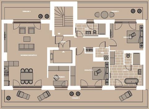 We are excited to present this panoramic 3-room penthouse situated in the most sought-after area of West-Berlin. This distinctive brand-new apartment is found on the uppermost side of Schöneberg close to KaDeWe - Ku'damm. It is located a few minutes'...