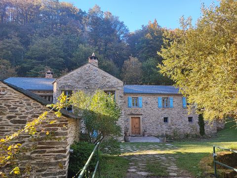 BELLE PROPRIÉTÉ RENOVEE ! Christian Couzinié vous propose dans le TARN 81 à 1 h de CASTRES et d'ALBI en pleine nature, à 700 m d'altitude, un ancien moulin rénové au bord d'une rivière , sur près de 8,5 Ha de bois et prairies au prix de 698 000 euros...