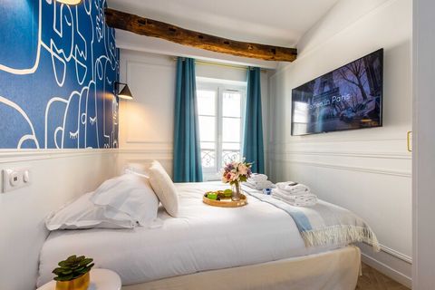 Checkmyguest vous propose un charmant studio de 15 m² au troisième étage, offrant un espace de vie paisible dans le dynamique quartier Pigalle - SoPi. A quelques minutes à pied du mythique Moulin Rouge, cet appartement est parfait pour ceux qui reche...