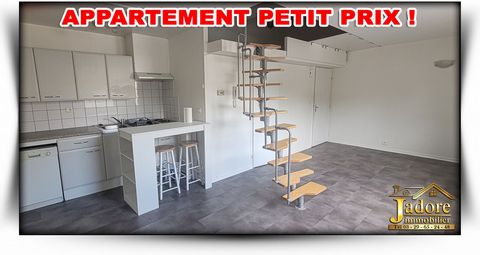 *** TROP TARD RESERVE *** JADORE IMMOBILIER vous présente en EXCLUSIVITE : Appartement idéal pour une première acquisition ou un rendement locatif. Aucun travaux à prévoir. Faibles charges. Coin cuisine, salon / salle à manger, salle d’eau + WC, cham...