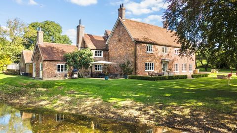 A truly exceptional and charming Grade II Listed six bedroom detached fully restored 18th century farmhouse offering over 5250 sq. ft of accommodation, nestled within approximately 3.5 acres with its very own historic moat wrapping around the private...