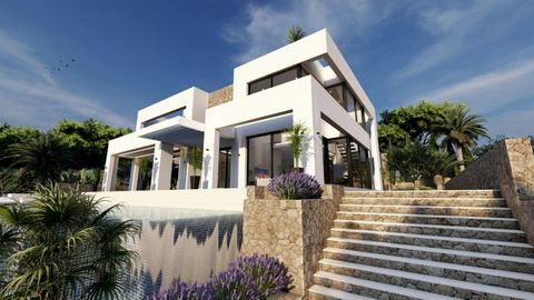 Stunning new build villa for sale in Benissa - estimated completion end 2023 This attractive new build property is located in La Fustera, Benissa. Very central in the triangle Calpe, Benissa, Moraira. There is a supermarket 950 m away and the cosy La...