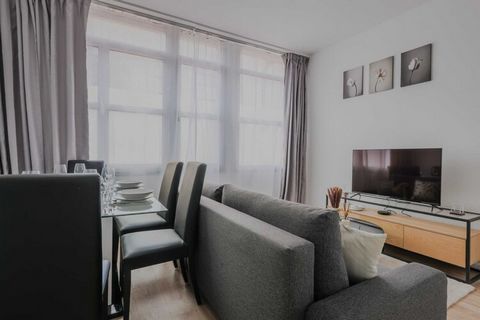 Checkmyguest bietet Ihnen eine moderne 48 m² große Wohnung in Levallois-Perret. Diese im Erdgeschoss und in der Nähe der Seine gelegene Wohnung bietet absoluten Komfort. Perfekt für einen angenehmen Aufenthalt mit Geschäften und Verkehrsmitteln in de...