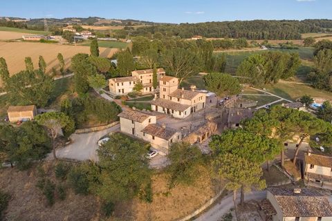 Beautiful residence, in the style and charm of a medieval village, which has its origins in the 15th century. It is embedded in the picturesque Umbrian countryside very close to Montone, which is considered one of the most beautiful villages in Italy...