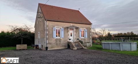 Maison de 107m² sur une parcelle de plus d'un hectare. Cette maison refaite à neuf se compose d'une entrée ouvrant sur un salon/séjour avec cuisine équipée de 53m², une salle de bain, un WC et une buanderie. A l'étage, 2 chambres d'environ 10m², une ...