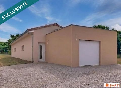 Maison t4 100 m2 avec garage sur terrain de 985 m²