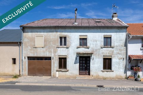 Maison à fort potentiel à Zoufftgen !