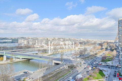 4 pièces avec vue Seine/Tour Eiffel à Beaugrenelle